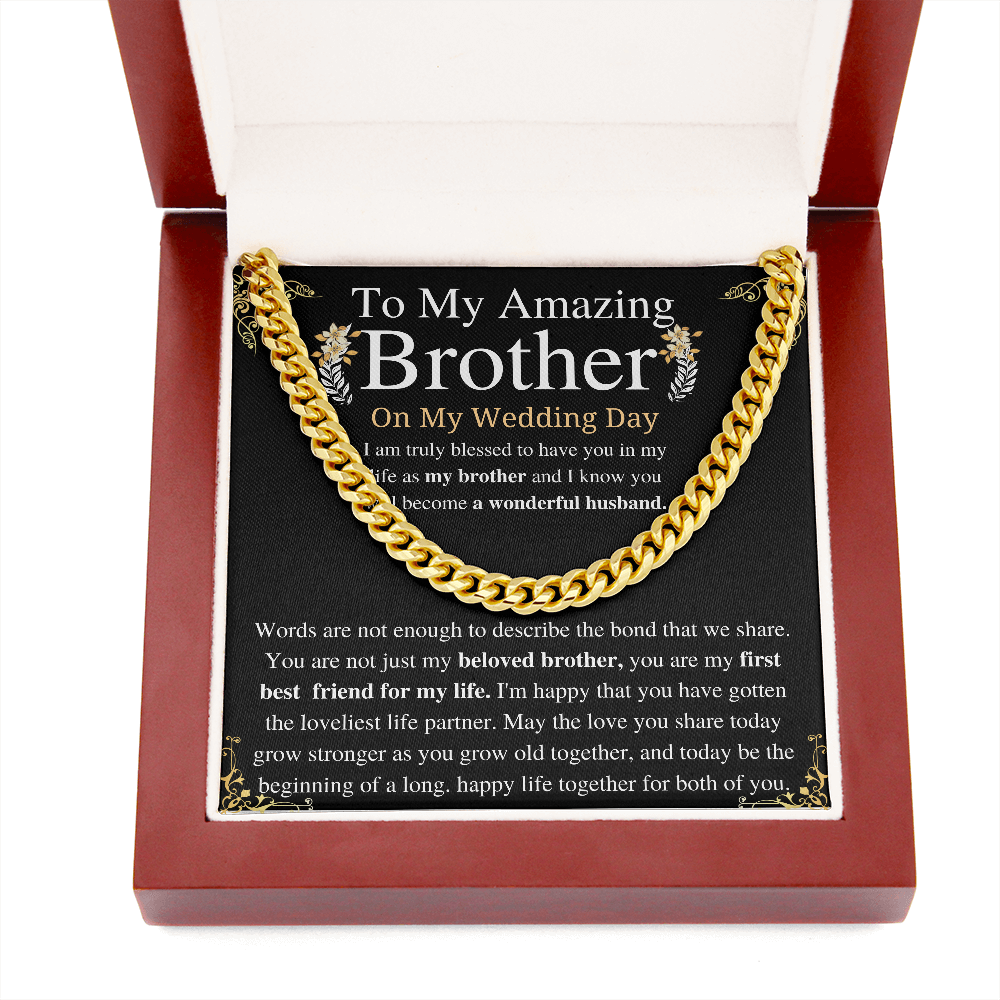 to my amazing brother