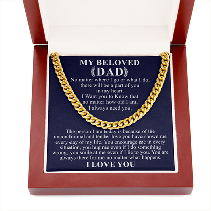 my beloved dad