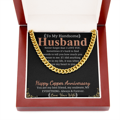 to my husbend