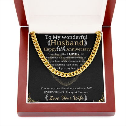 to my husbend