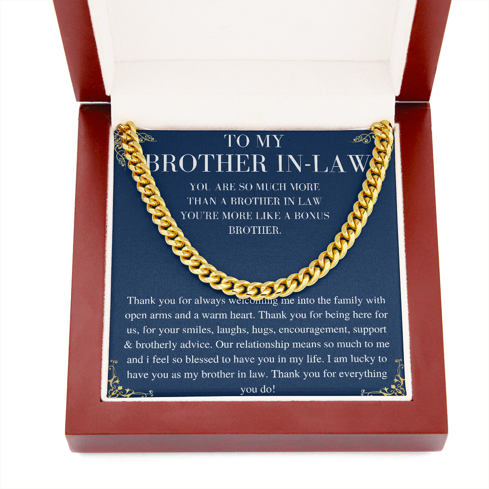 Brother in Law Gift Valentine Bonus Brother gift for in Law Wedding Gift Brother in Law Birthday Gift New Brother in Law Present