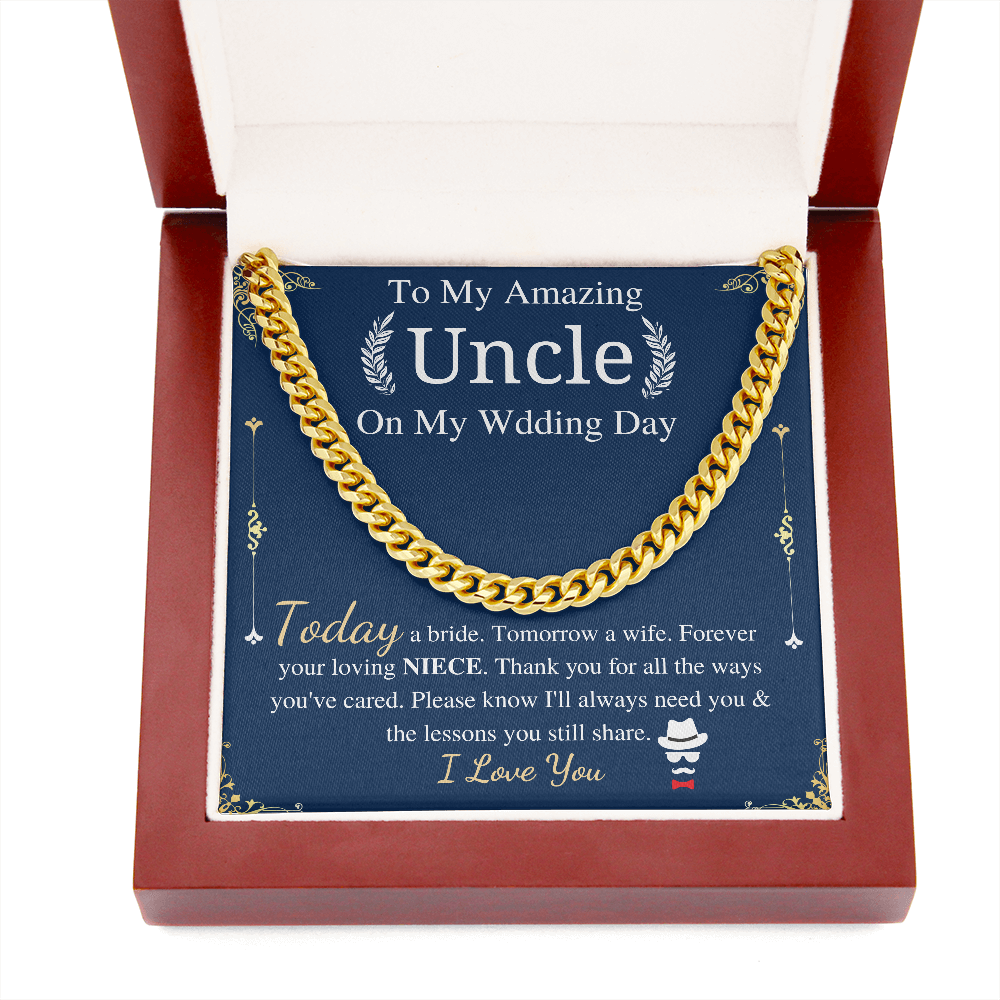 to my amazing uncal