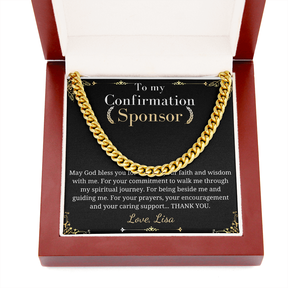 Confirmation Gifts For Boys, Boy Confirmation Gift, Confirmation Gift for Sponsor, to Confirmation Sponsor , Gift For Adults, wedding gift