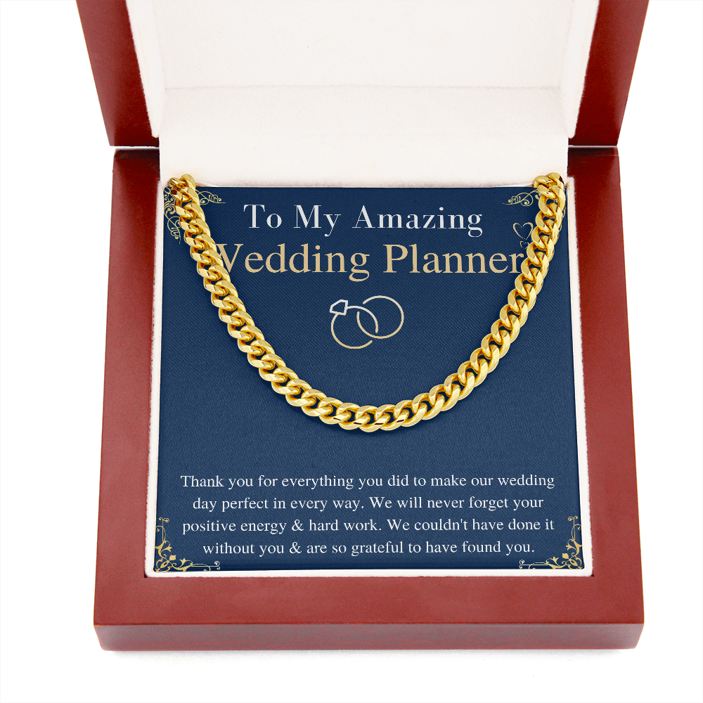 Wedding Planner Gift, Necklace For Wedding Planner, Wedding Coordinator Gift, Event Planner Gift, Thank You Gift, Gift From bride and groom