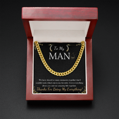 TO MY MAN  CHAIN
