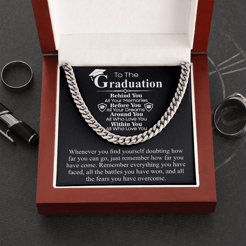 to the graduation