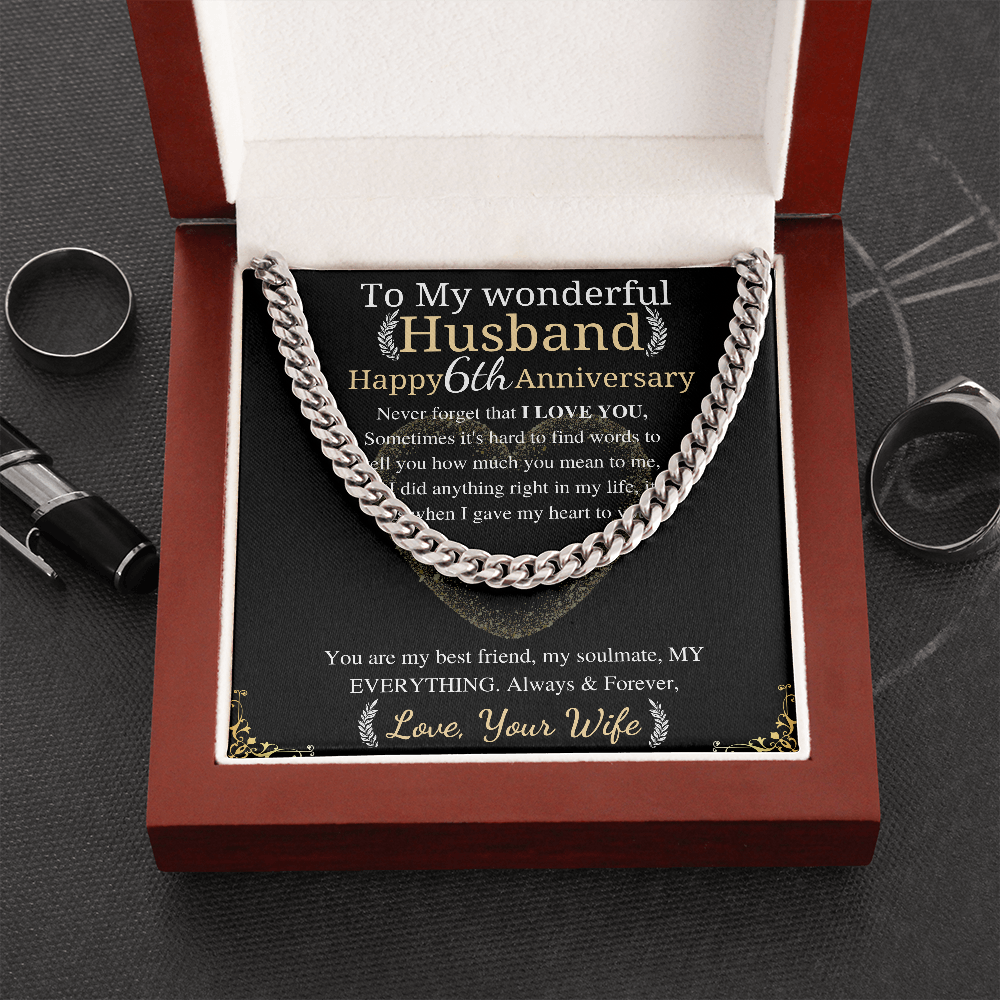 to my husbend