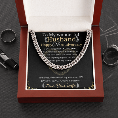 to my husbend