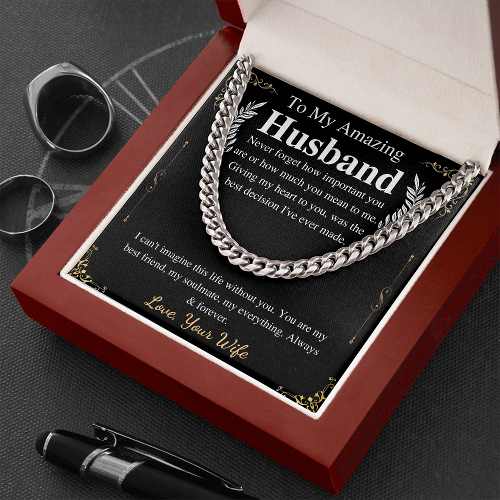 TO MY AMAZIBNG HUSBAND