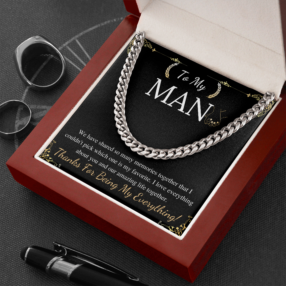 TO MY MAN  CHAIN