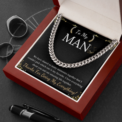 TO MY MAN  CHAIN