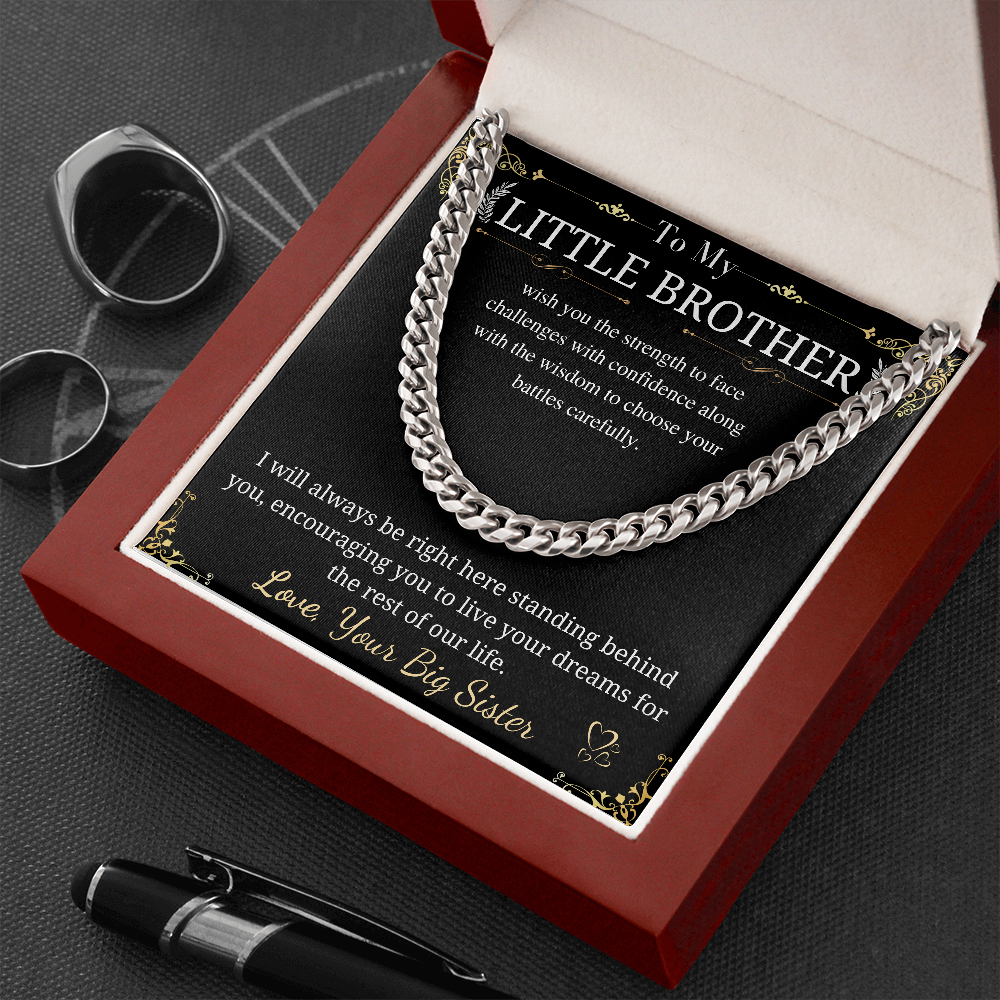 little brother chain necklace