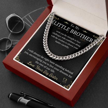 little brother chain necklace