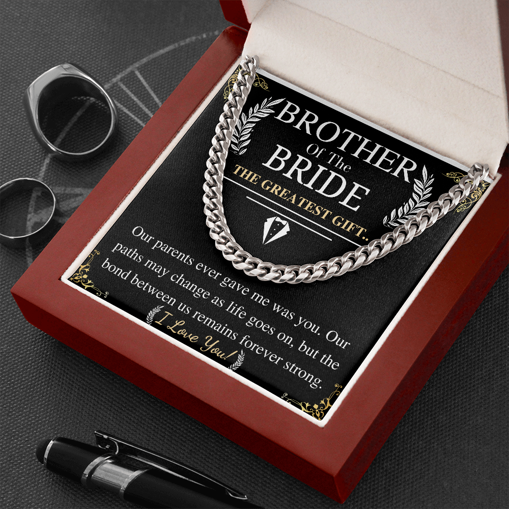 brother of the bride chain