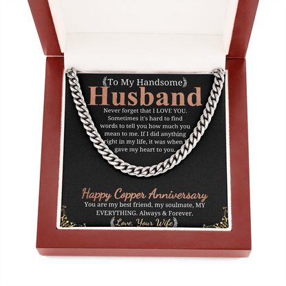 to my husbend
