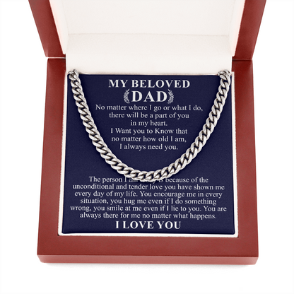 my beloved dad