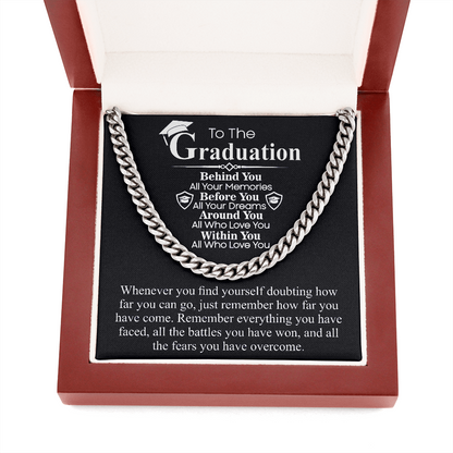 to the graduation