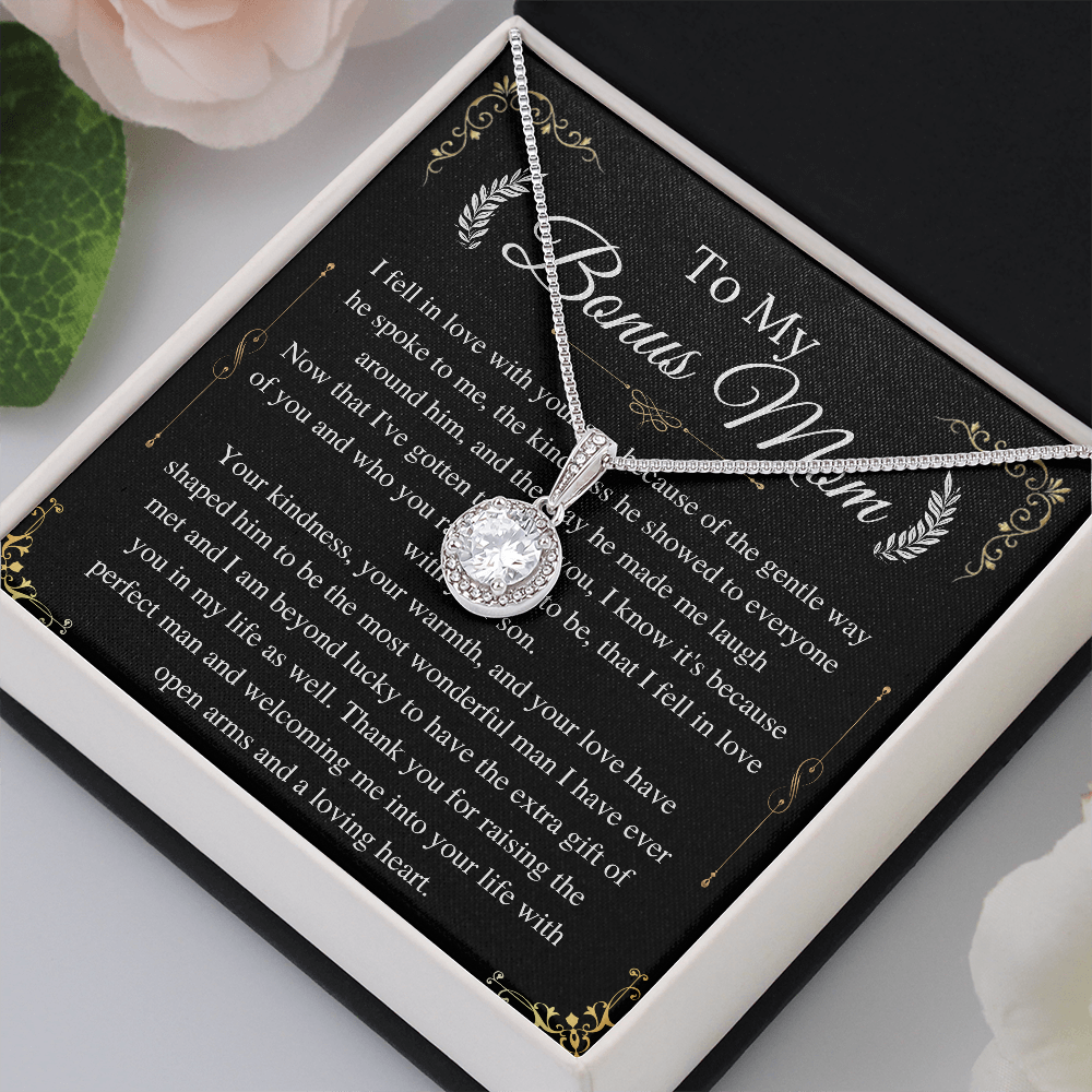 Necklace Gift For Boyfriend's Mom Mothers Day Gift For Boyfriend's Mom Present Mother's Day Gift For Boyfriends Mom Birthday Gift for her Bonus Mom
