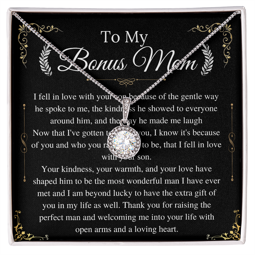 Necklace Gift For Boyfriend's Mom Mothers Day Gift For Boyfriend's Mom Present Mother's Day Gift For Boyfriends Mom Birthday Gift for her Bonus Mom