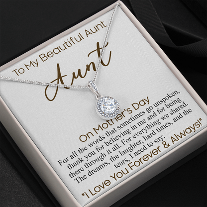 to my beutyfule aunt