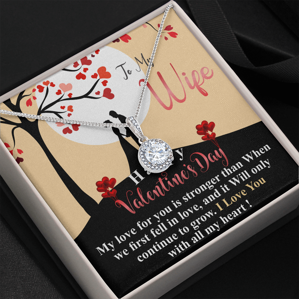 Valentine Gift For Wife, Personalized Message Card Necklace, Romantic Valentine's Day Gift From Husband, Valentine Gift for her, Anniversary