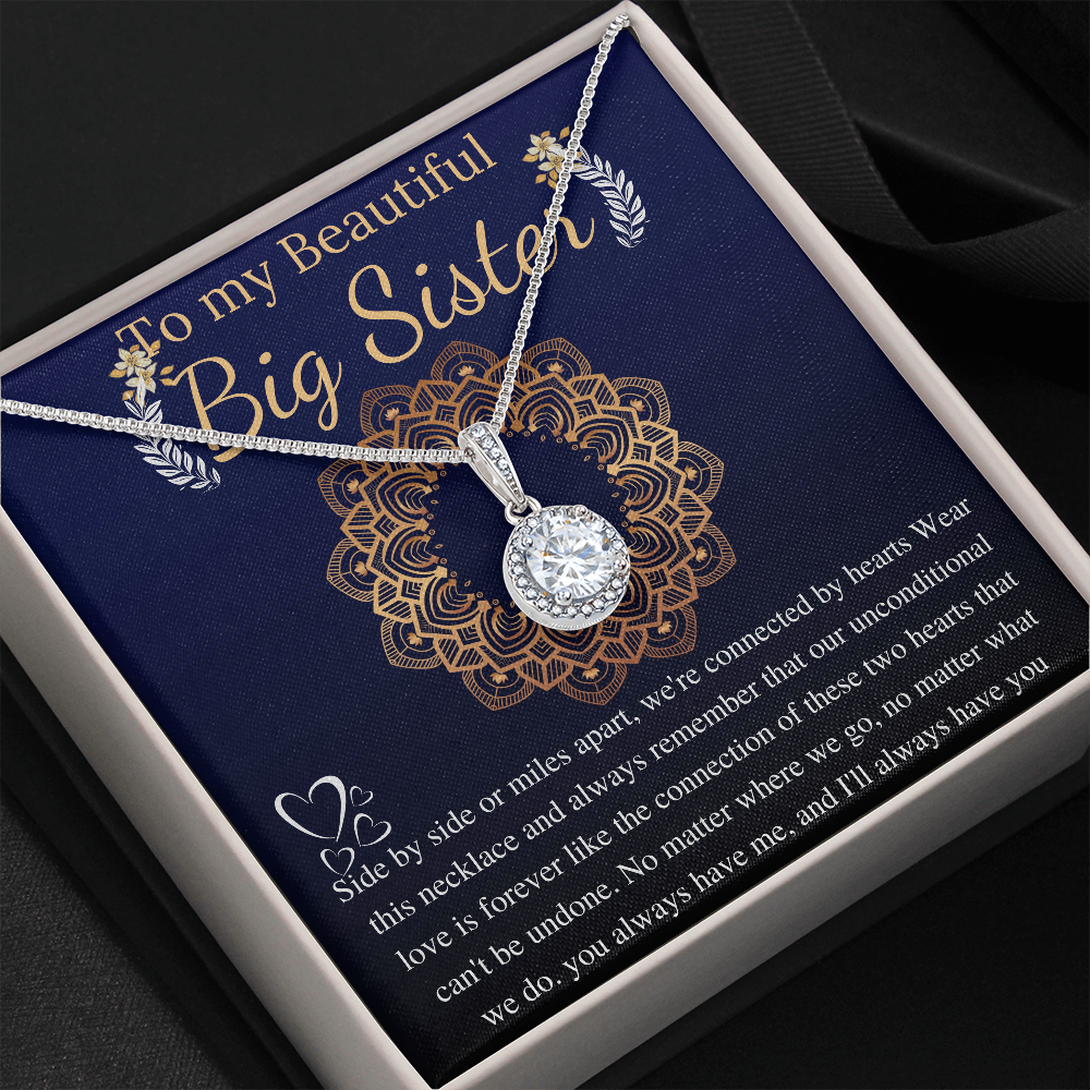to my beautiful big sister eternal hope necklace
