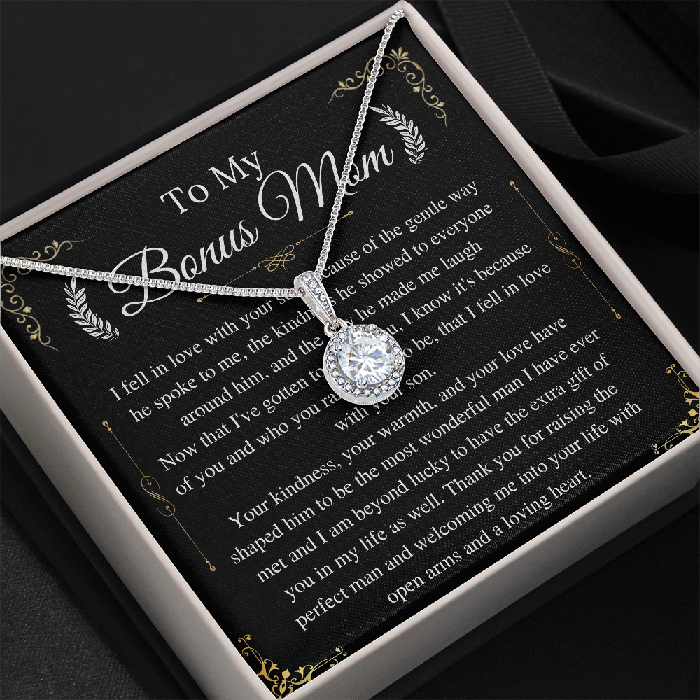 Necklace Gift For Boyfriend's Mom Mothers Day Gift For Boyfriend's Mom Present Mother's Day Gift For Boyfriends Mom Birthday Gift for her Bonus Mom