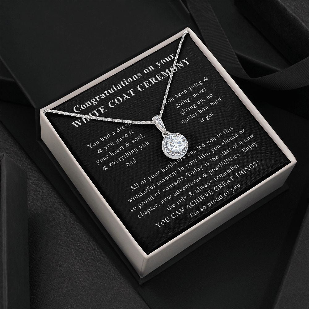white coat charm ,Beautiful White Coat Ceremony, Best White Coat Ceremony, Best Necklace, Beautiful Jewelry, Beautiful Necklace, Gifts correct one