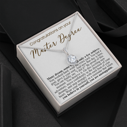 master degree eternal hope necklace