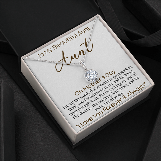 to my beutyfule aunt