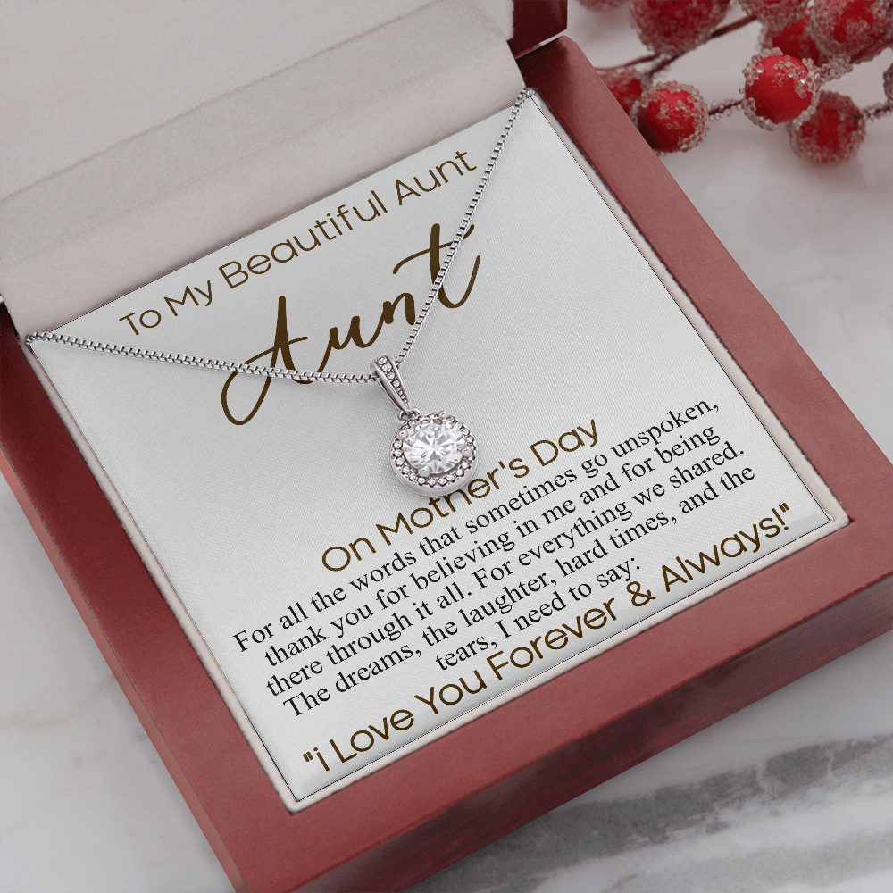 to my beutyfule aunt
