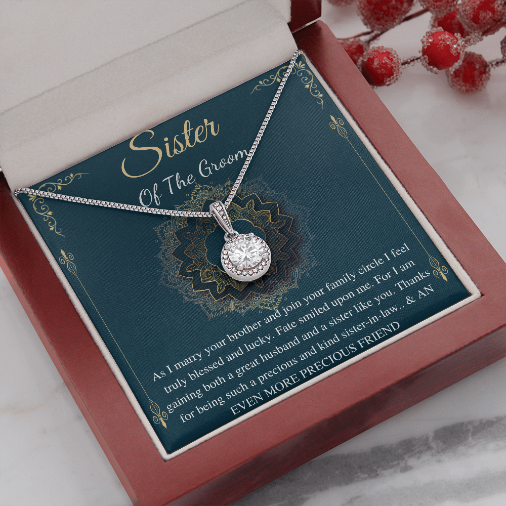Bonus Sister Gift, Sister in Law Gift, Sister of The Groom, Wedding, Thank You, Bridesmaid, Bridal Shower, gift for her