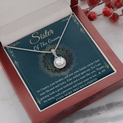 Bonus Sister Gift, Gift from Sister in Law , for Sister of The Groom, Wedding gift, Thank You gift , rehearsal dinner gift, Bridal Shower