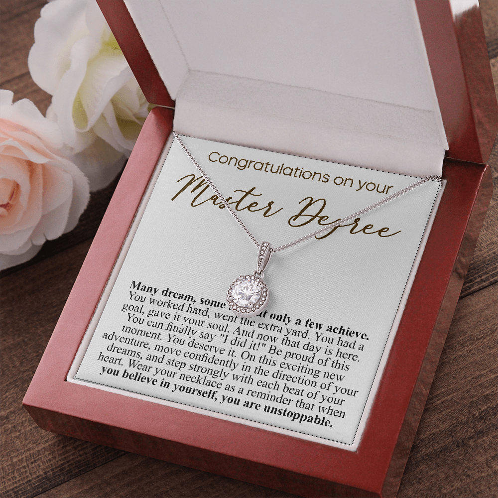 master degree eternal hope necklace