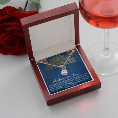 Mother in law gift on Mothers day necklace gift, gifts for mother-in-law jewelry for Mother's day to mom in law from daughter in law