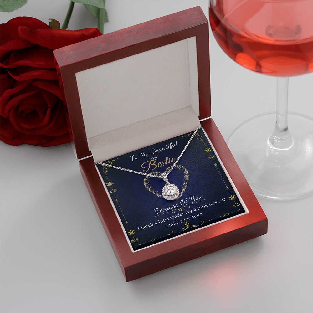 To My Bestie Necklace, Valentines Day Gift For Best Friend, Soul Sister Gift, Long Distance Best Friend Gift, Birthday, Pregnancy, Wedding