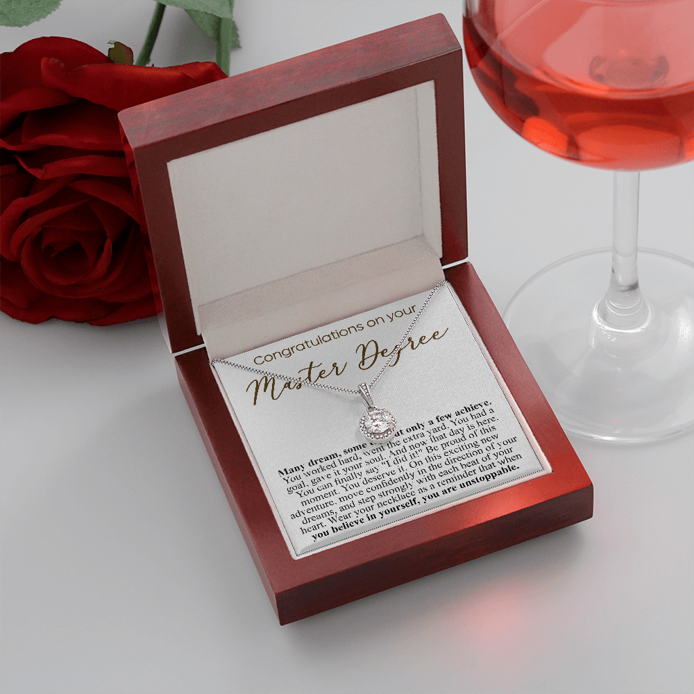 master degree eternal hope necklace