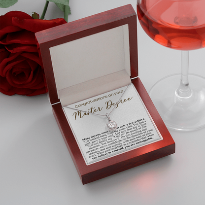 master degree eternal hope necklace
