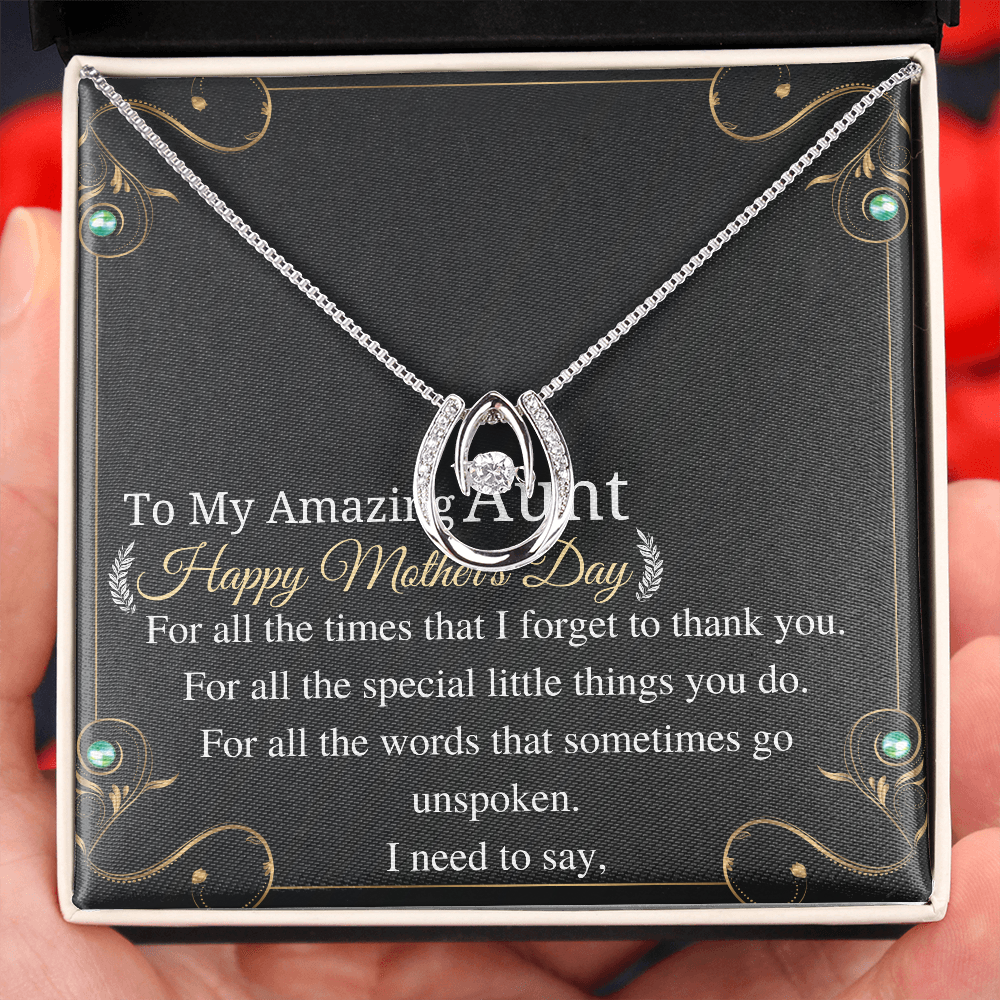 to my amazing aunt