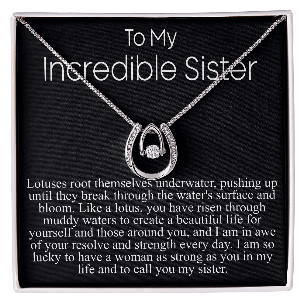 Personalized graduation day gift for Sister Necklace, bonus sister for graduation day, Graduation Gift -College Graduation Gifts for sister
