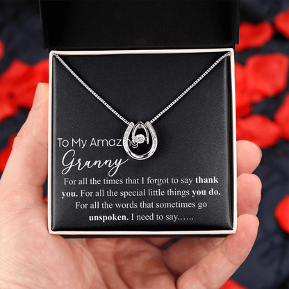 to my amazing granny
