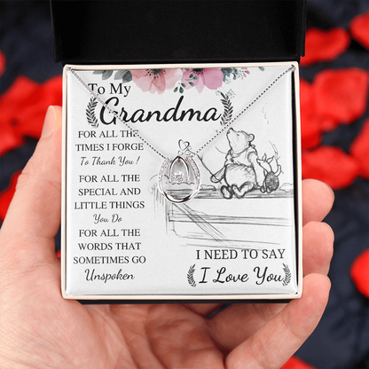 to my grandma