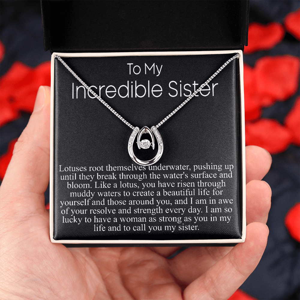 Personalized graduation day gift for Sister Necklace, bonus sister for graduation day, Graduation Gift -College Graduation Gifts for sister 1