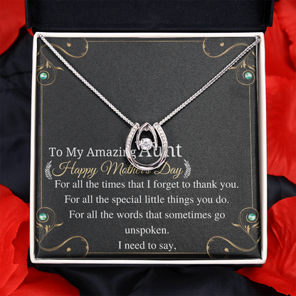 to my amazing aunt