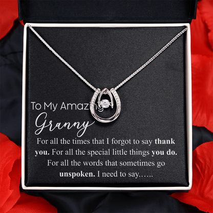 to my amazing granny