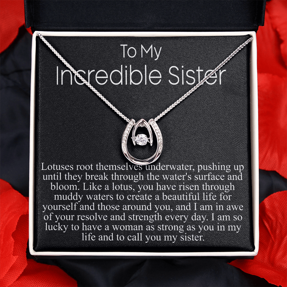 Personalized graduation day gift for Sister Necklace, bonus sister for graduation day, Graduation Gift -College Graduation Gifts for sister