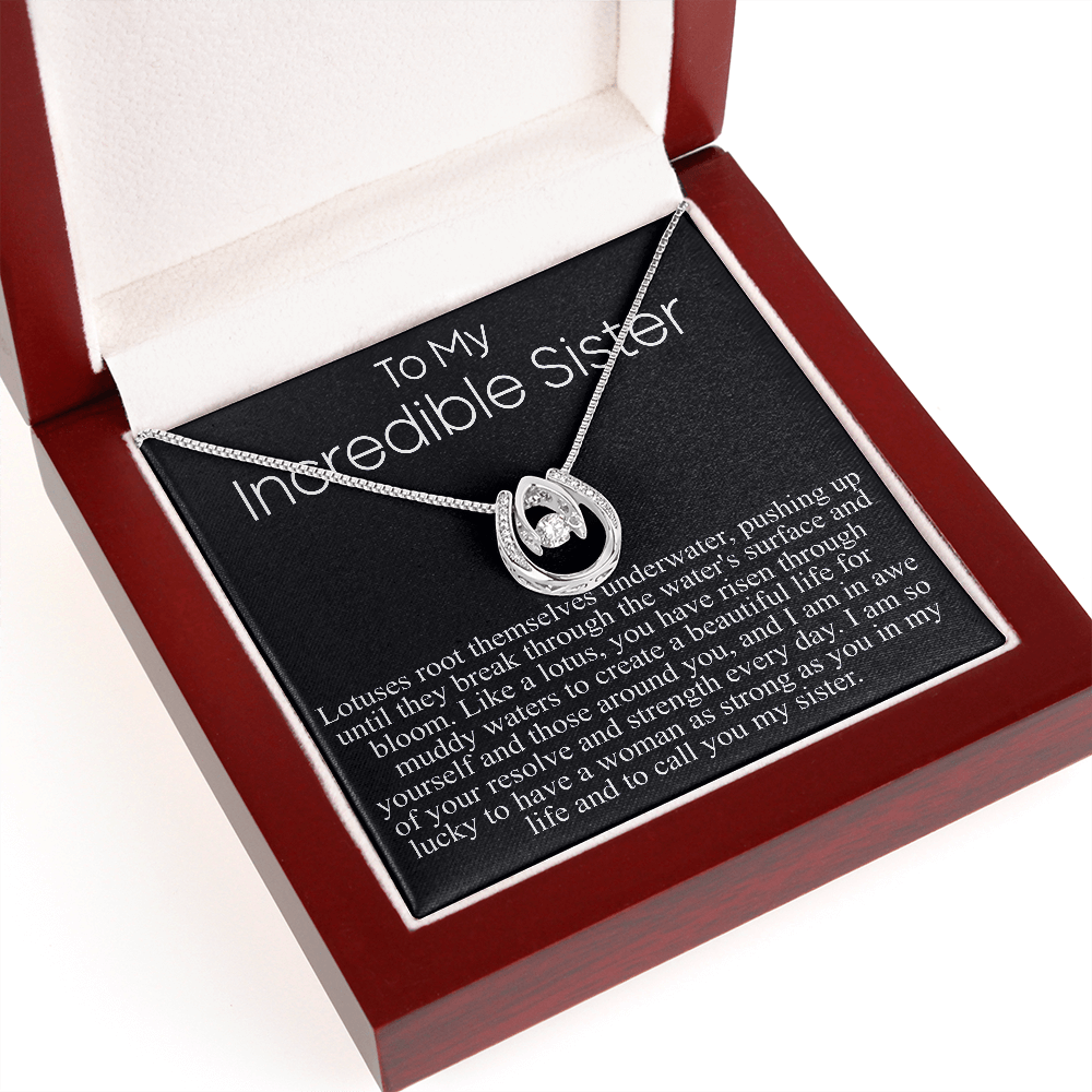 Personalized graduation day gift for Sister Necklace, bonus sister for graduation day, Graduation Gift -College Graduation Gifts for sister
