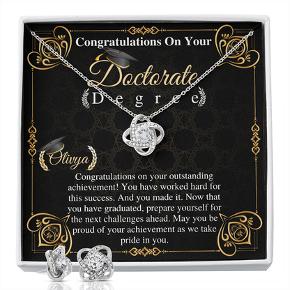 congratulation on your doctorate