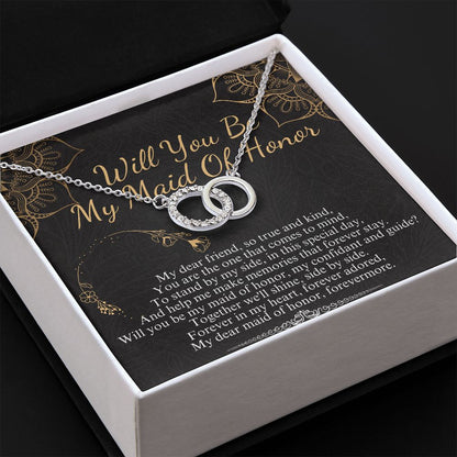 WILL YOU BE MY MAID OF HONOR