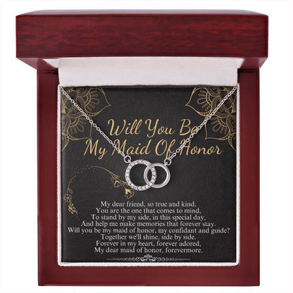 WILL YOU BE MY MAID OF HONOR